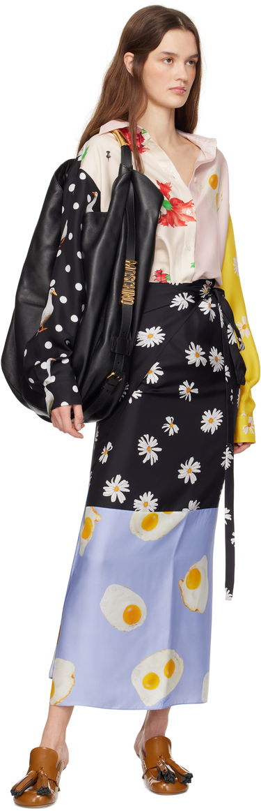 Kabelka Moschino Moschino 'Handle Me' Large Hobo Bag Čierna | MC4183PP1M 251MOOA0 000, 3