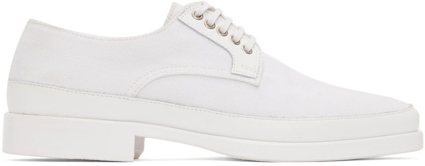Oblečenie LEMAIRE LEMAIRE Canvas Derbys Biela | M 221 FO312 LF458, 0