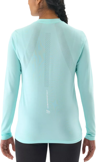 Tričko Compressport Performance Long Sleeve T-Shirt Tyrkysová | atsw4955053l, 1
