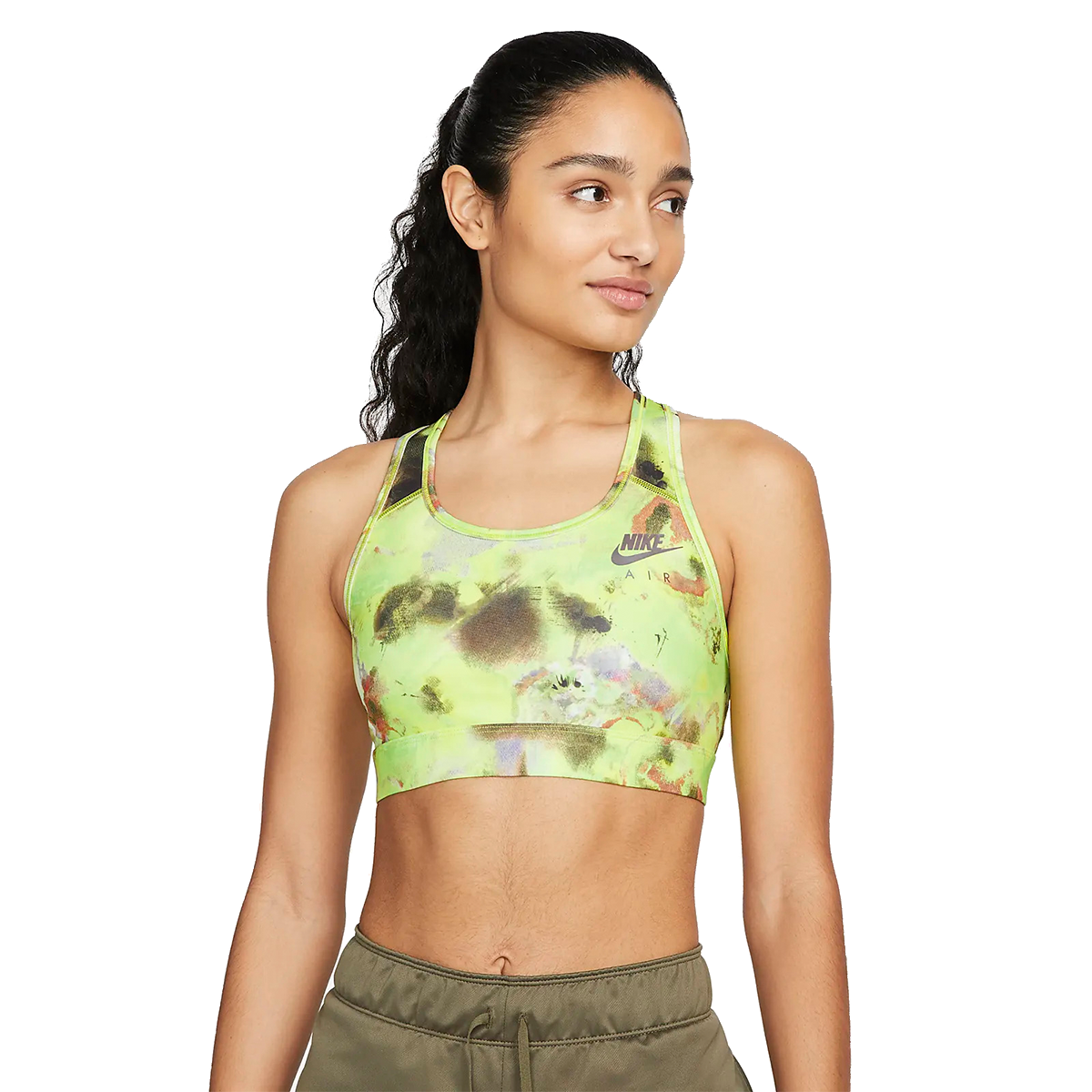 Podprsenka Nike Dri-Fit Air Swoosh Graphic Sports Bra Žltá | DM0674-321, 0