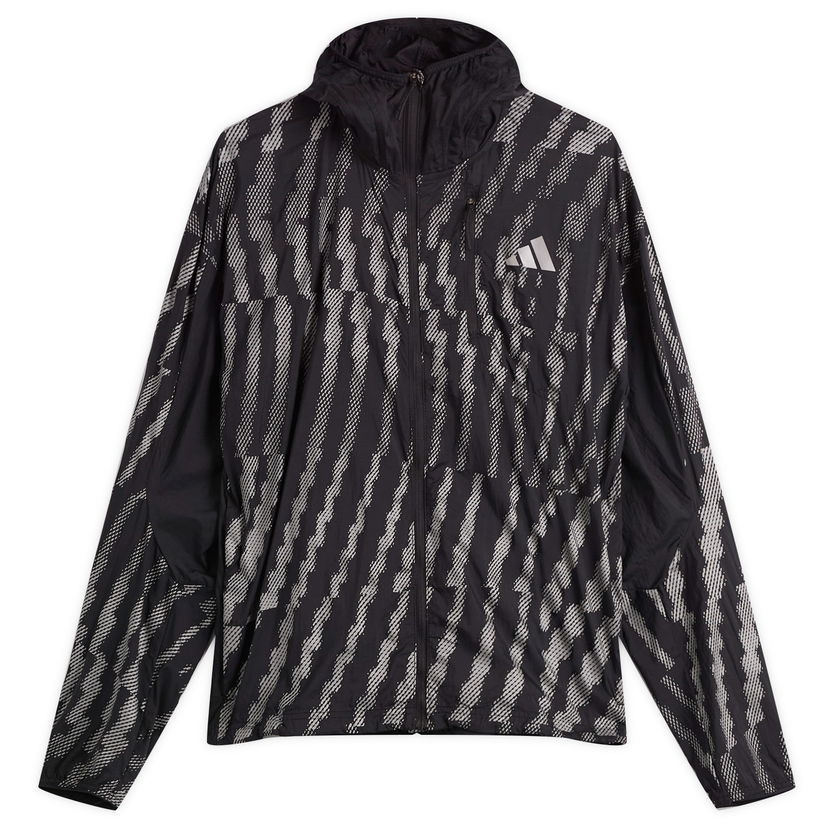 Vetrovka adidas Originals Adi365 Running Reflective Jacket, Size Small Čierna | JZ4075