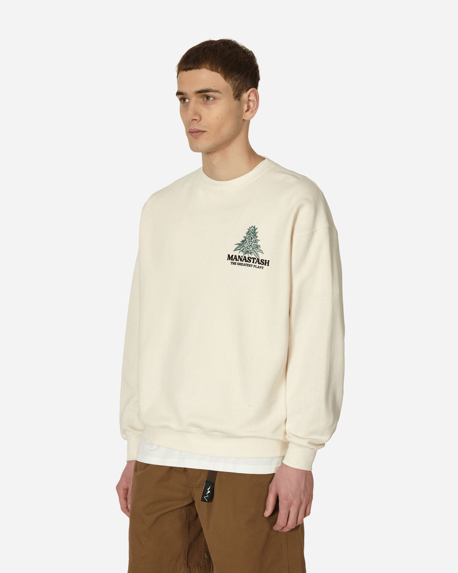 Mikina Manastash Cascade Crewneck Sweatshirt Béžová | 7923132008 414, 1