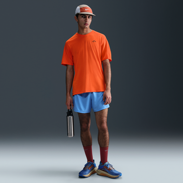 Tričko Nike Solar Chase Dri-FIT Short Sleeve Running T-Shirt Oranžová | HJ3580-819, 4
