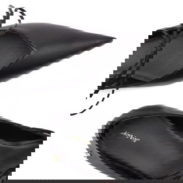 Tenisky a topánky Anine Bing Nikki Black Leather Flats Čierna | A-14-0201-000, 3