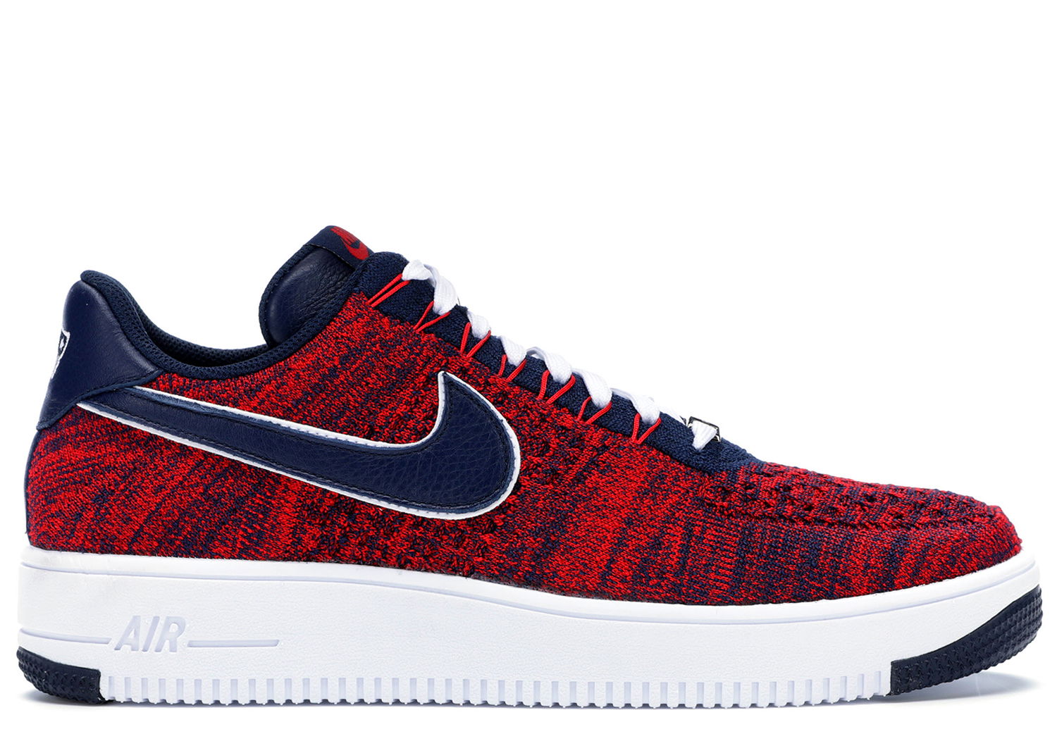 Tenisky a topánky Nike Air Force 1 Ultra Flyknit Low RKK New England Patriots 2018 Červená | AH8425-600, 0