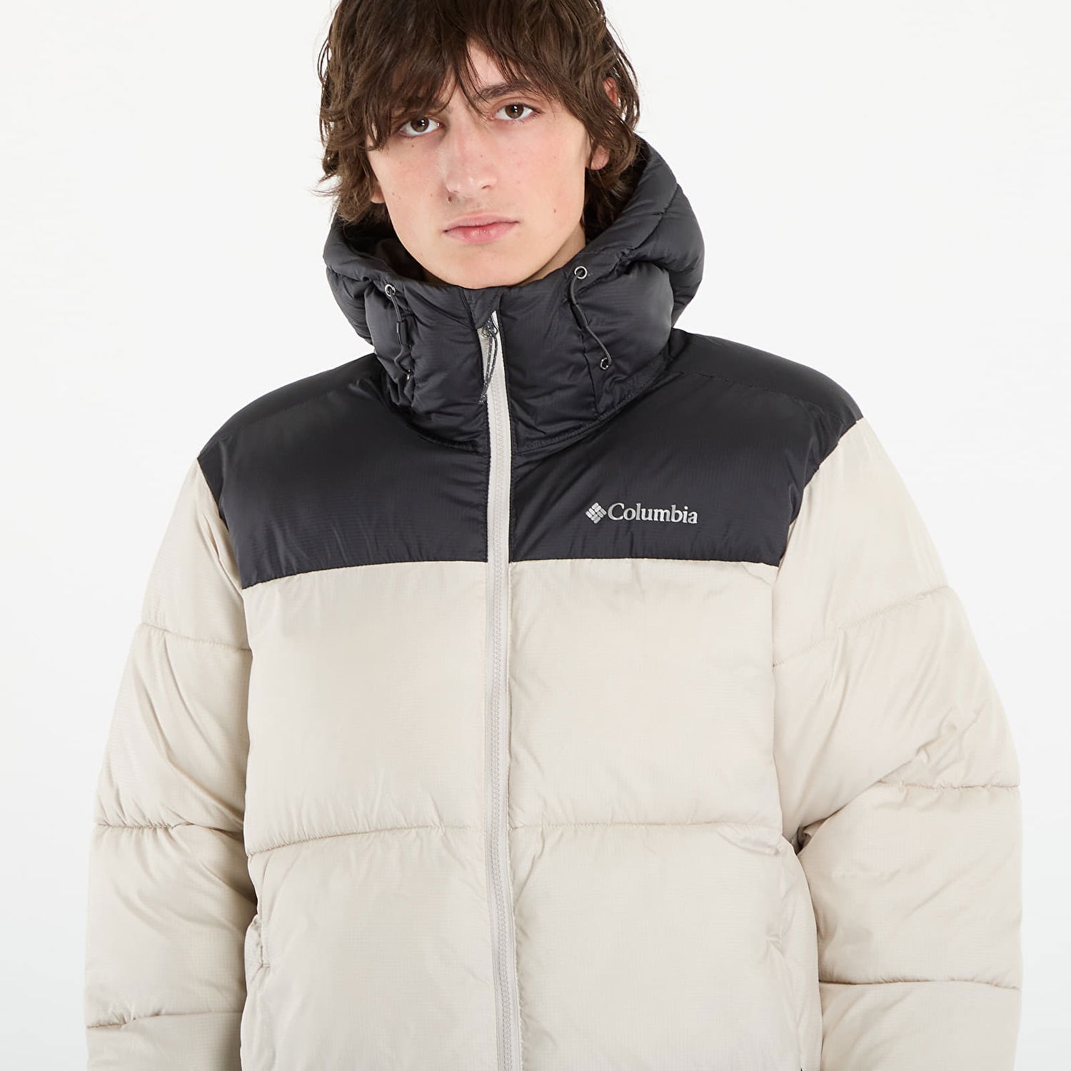 Prešívaná bunda Columbia Columbia Puffect™ II Hooded Jacket Béžová | 2086851279, 1