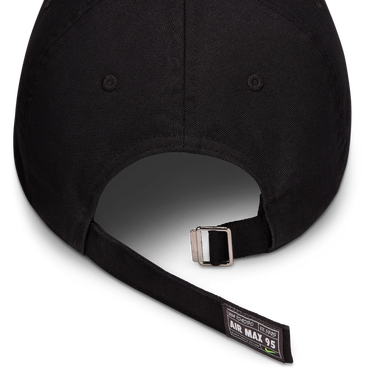 Šiltovka Nike Kids' Heritage86 Futura Washed Cap AM95 Patch Čierna | HJ6984-010, 2