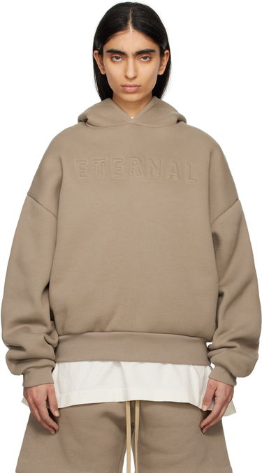 Mikina Fear of God Fear of God 'Eternal' Hoodie Béžová | FGE250-51211FLC, 0