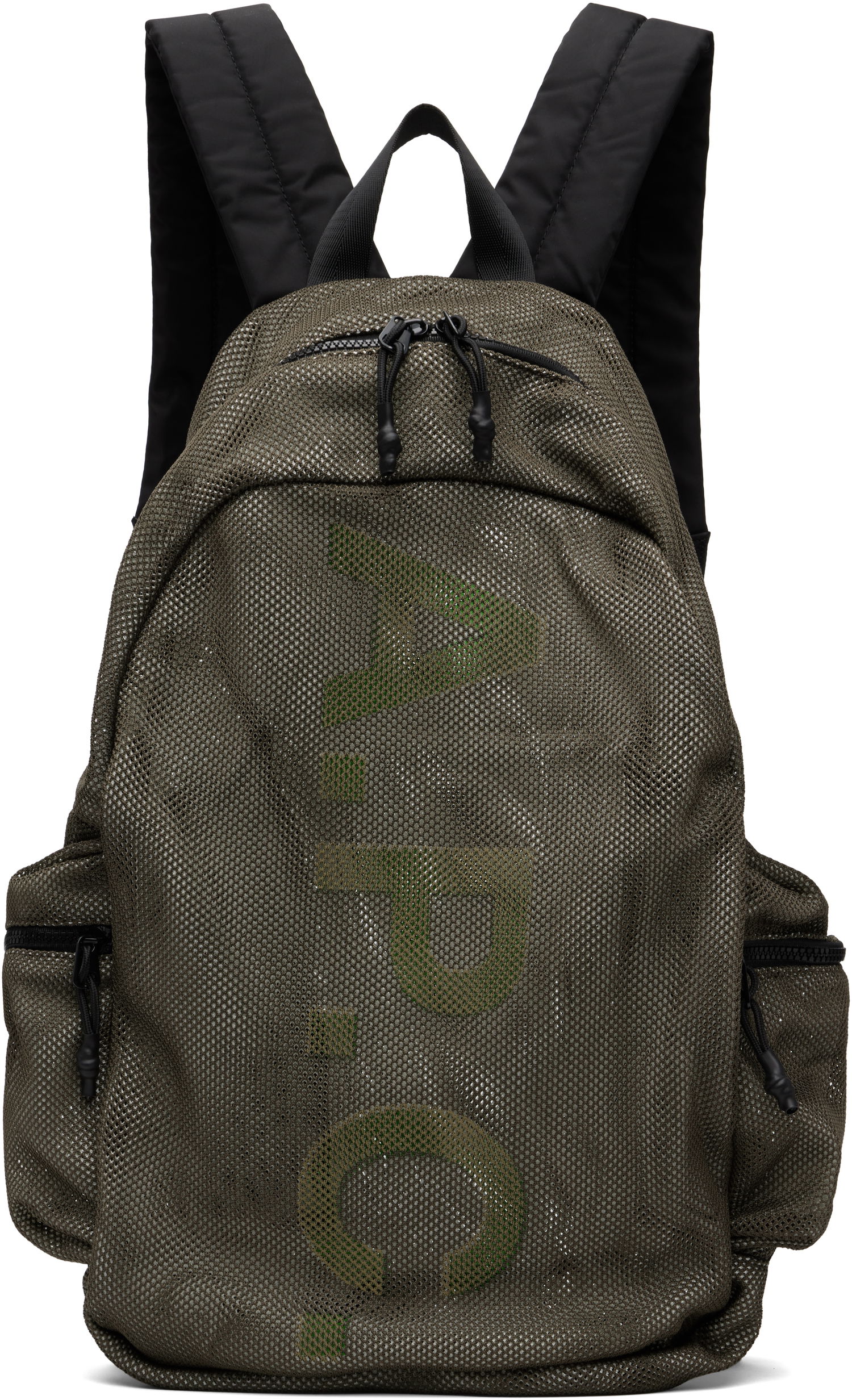 Batoh A.P.C. A.P.C. Tech Rebound Mesh Backpack Zelené | PSAEU-H62242, 0
