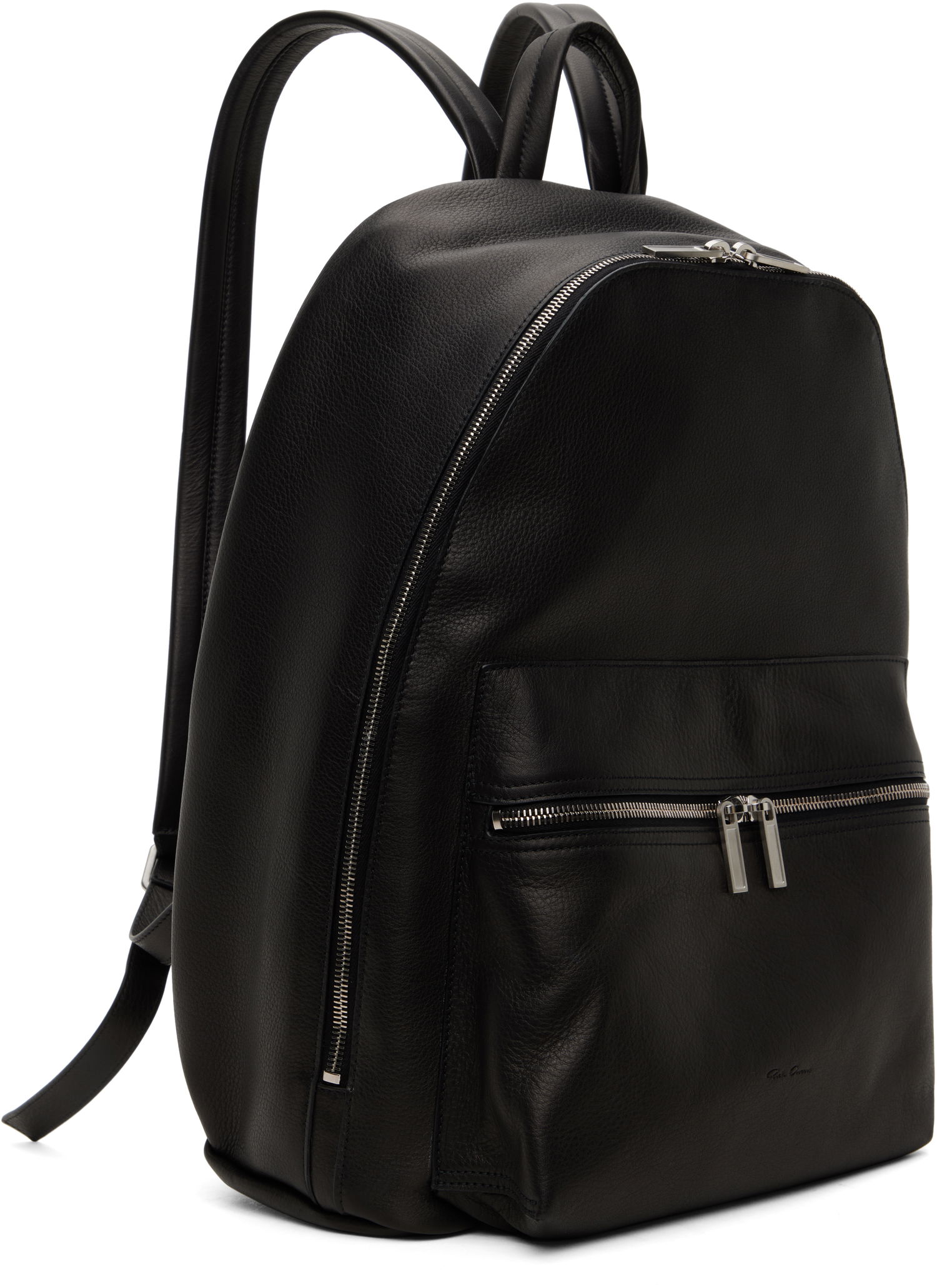 Batoh Rick Owens Rick Owens Hollywood Leather Backpack Čierna | RA01E0671 LCN, 1