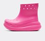Tenisky a topánky Crocs Classic Crush Rain Boot w Ružová | 207946-6UB, 1