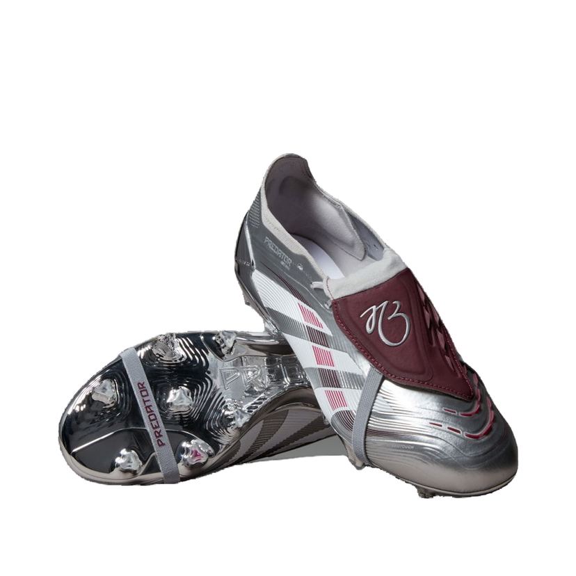 Tenisky a topánky adidas Performance Predator Elite JB Fold-Over Tongue Firm Ground Šedá | IH0894