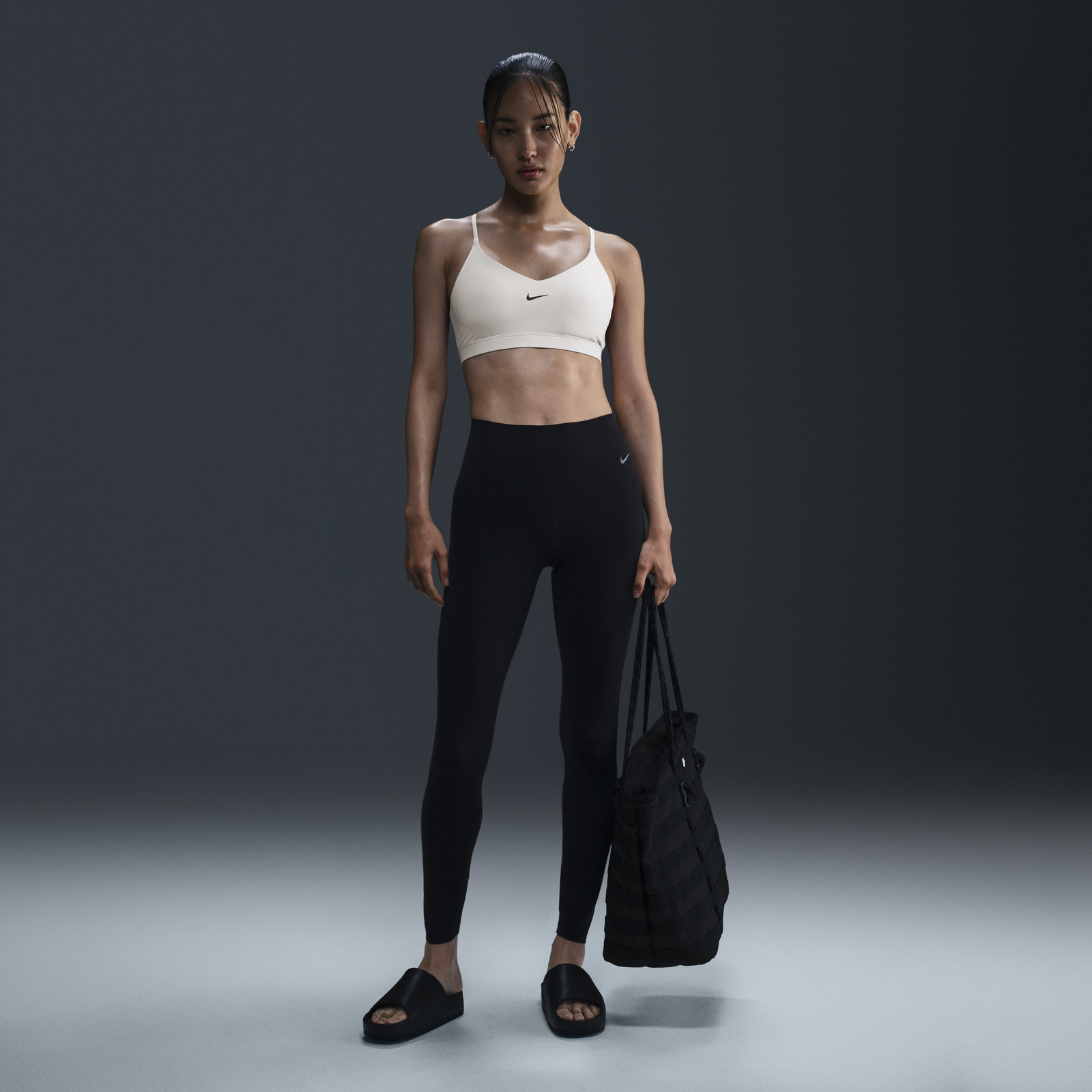 Sports Bra with Pads and Light Support