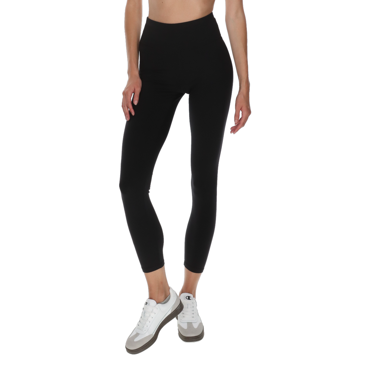 Legíny Champion High-Waist Cropped Leggings Čierna | 118589-KK001, 0
