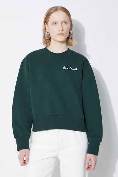 Mikina Lacoste Crewneck Sweatshirt Zelené | SF7261, 0