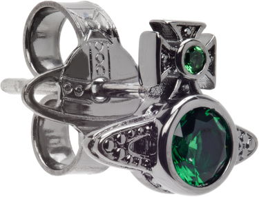 Náušnice Vivienne Westwood London Orb Stud Single Earring Zelené | 62010239-02S139-, 1