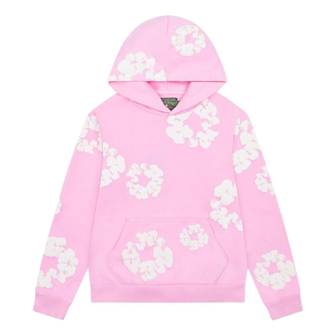 Mikina Denim Tears Denim Tears Cotton Wreath Hoodie Ružová | FW24THD0681, 0