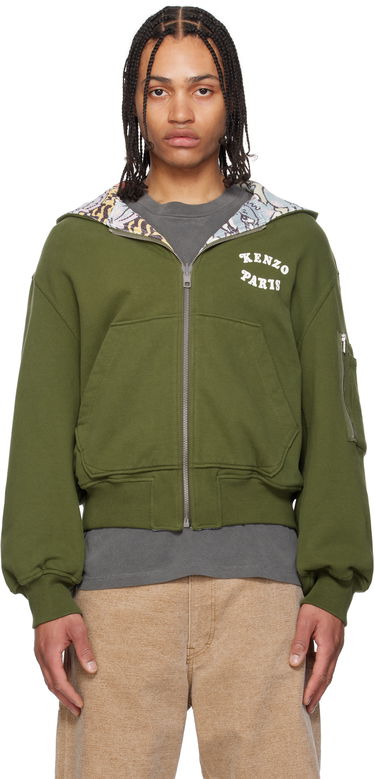 Mikina KENZO Kenzo Paris VERDY Edition Reversible Hoodie Zelené | FF55SW2514MT, 0