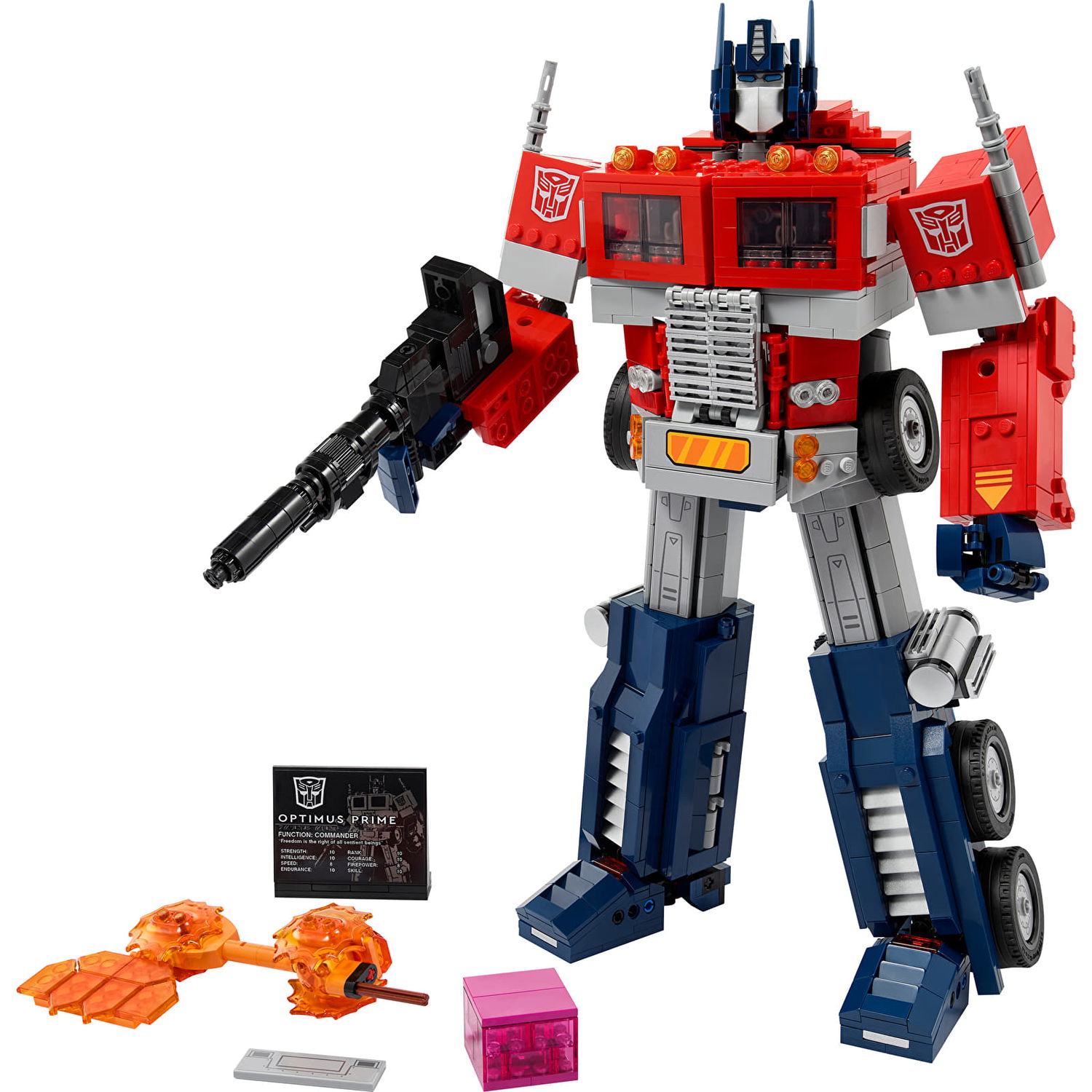Flexstyle LEGO ICONS 10302 Optimus Prime Rôznofarebný | 10302LEG, 1
