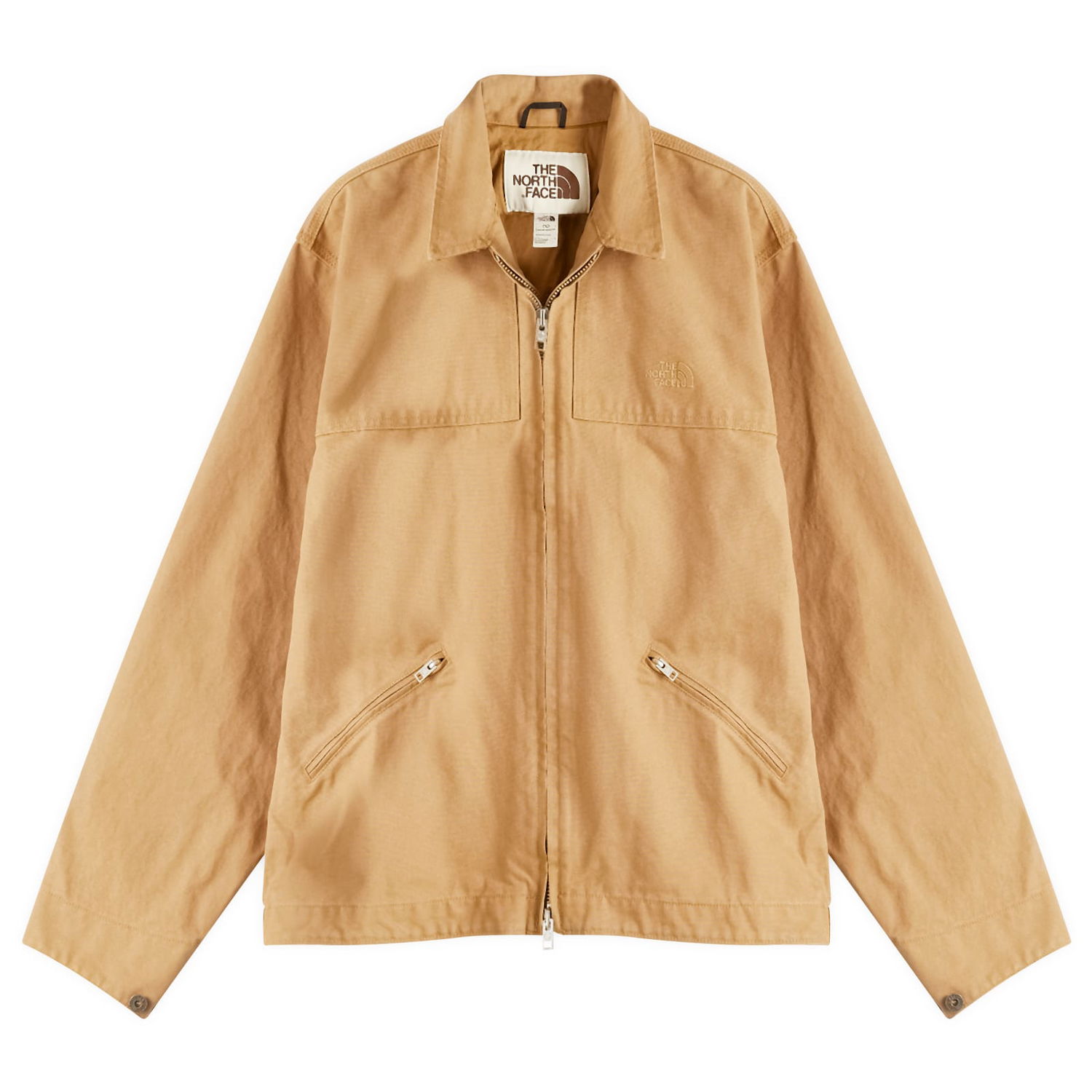 Bunda The North Face Men's Cedar Canvas Work Jacket, Size Small Béžová | NF0A8B72173, 0