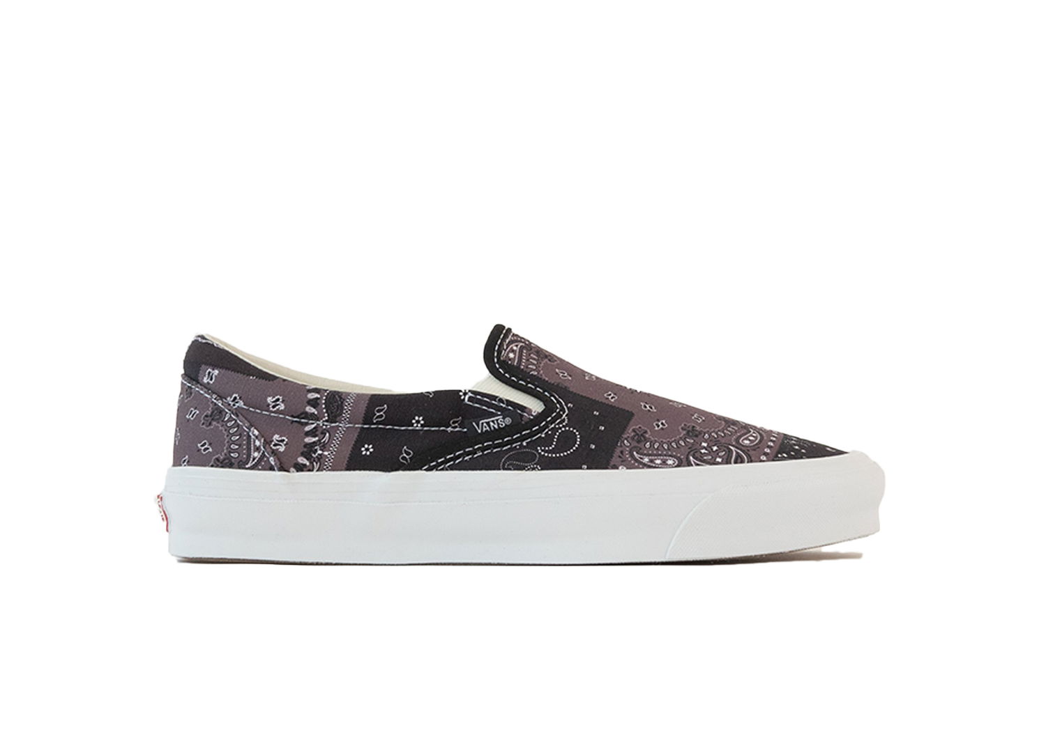 Tenisky a topánky Vans Slip-On Kith 10th Anniversary Moonless Night Bandana Čierna | VN0A45JK6CH, 0