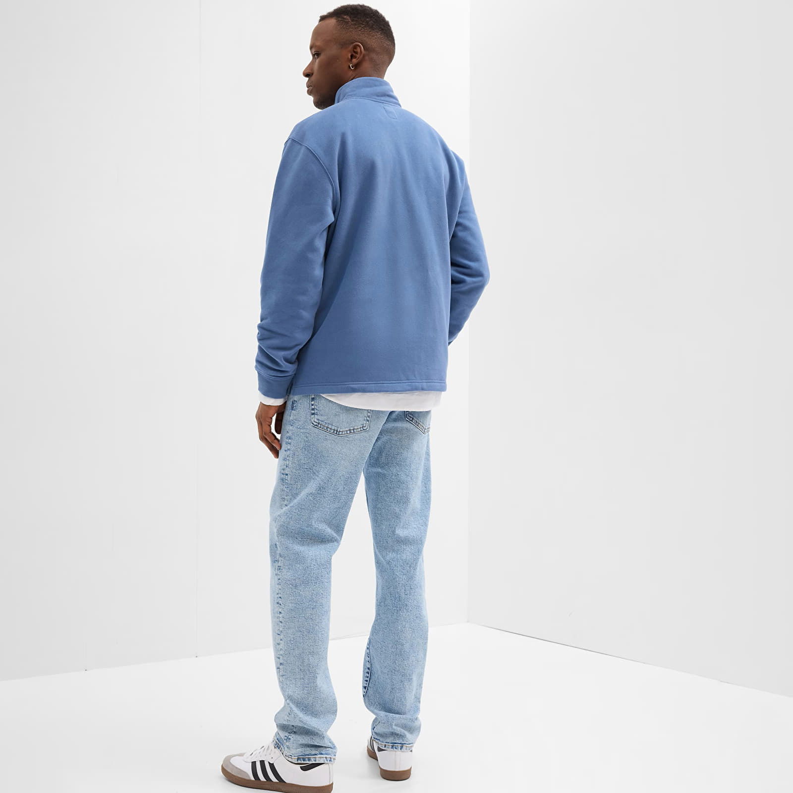 Denim Pants Straight Light Wash