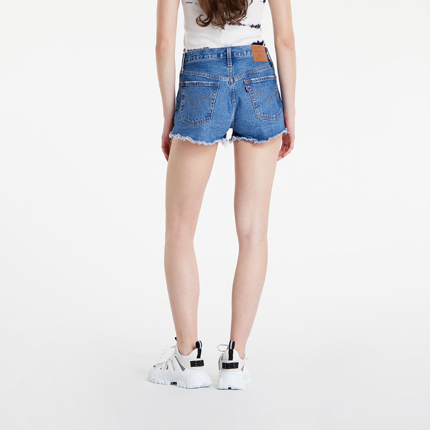 Šortky Levi's 501 Original Short Oxnard Athe Med Worn In Modrá | 56327-0081, 0