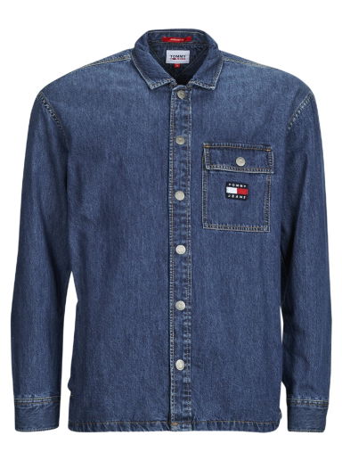 Košeľa Tommy Hilfiger CLASSIC DENIM OVERSHIRT Navy | DM0DM16598-1BJ