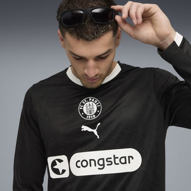 Dres Puma FC St. Pauli Third Replica Jersey Long Sleeve Čierna | 783077_03, 2