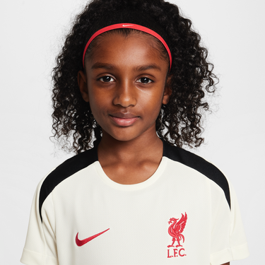 Dres Nike Liverpool FC Strike Special Edition Dri-FIT Short Sleeve Knit Soccer Jersey Big Kids Biela | HJ3401-114, 2