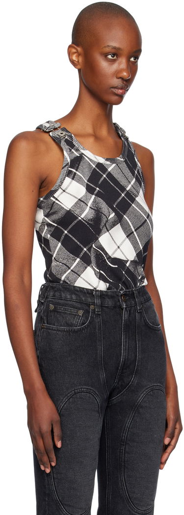 Tielko Jean Paul Gaultier Jean Paul Gaultier Tartan Print Tank Top Rôznofarebný | 24/31-F-DB042-J565-000201, 1