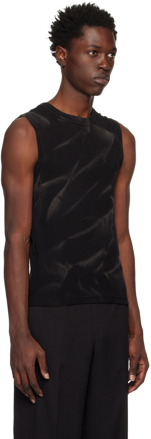 Tielko Dion Lee Crinkle Sunfade Tank Top Čierna | C3091R23, 1