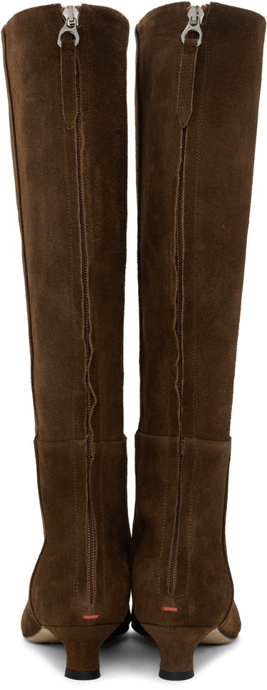 Oblečenie Aeyde Aeyde Zazie Suede Tall Boots Hnedá | A11-KB-ZAZSS35KT-223-990-022, 1