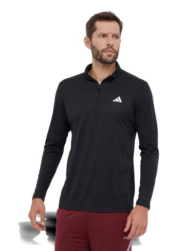 Mikina adidas Performance Train Essentials Seasonal Training 1/4-Zip Sweat Čierna | IJ9617