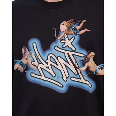 Tričko Karl Kani Karl Kani Woven Signature Airbrush Amor Tee Čierna | KK-60300352, 1