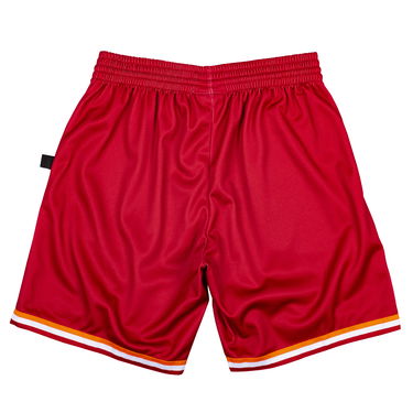 Šortky Mitchell & Ness Blown Out Fashion Shorts Miami Heat Červená | SHORBW19147-MHERED1, 2
