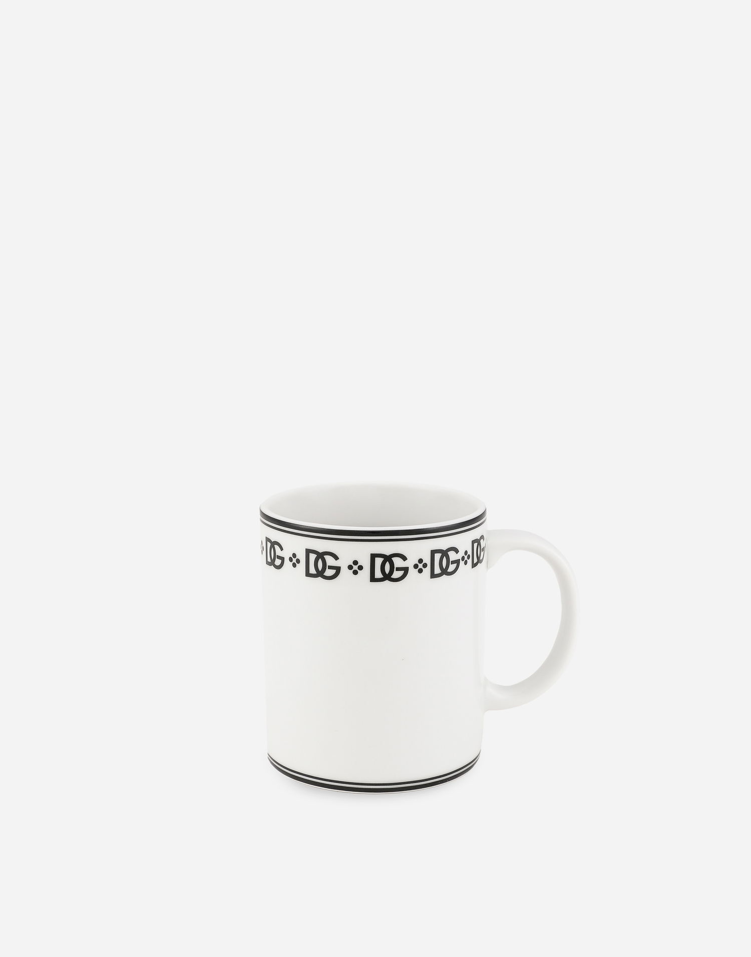 Home decor Dolce & Gabbana Dolce & Gabbana Logo-Print Porcelain Mug Biela | TC0140TCALHU0082, 0