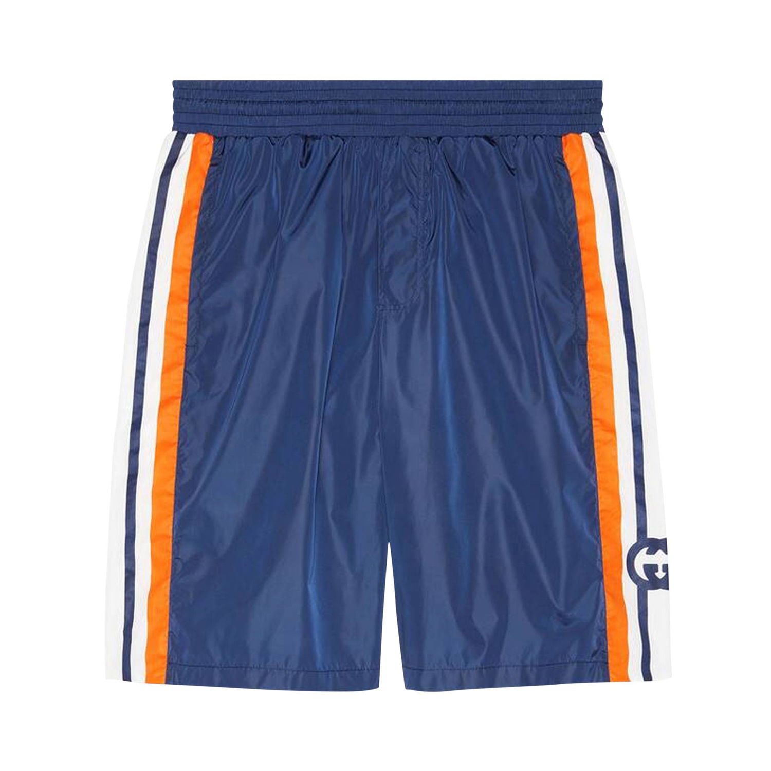 Plavky Gucci Swim Shorts With Interlocking G Navy | 599576 XHADW 4348, 1