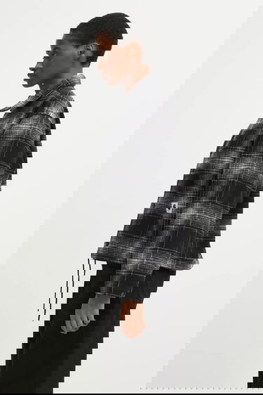 Bunda Carhartt WIP Brennan Plaid Shirt Jacket Čierna | I035519-34J.XX, 3