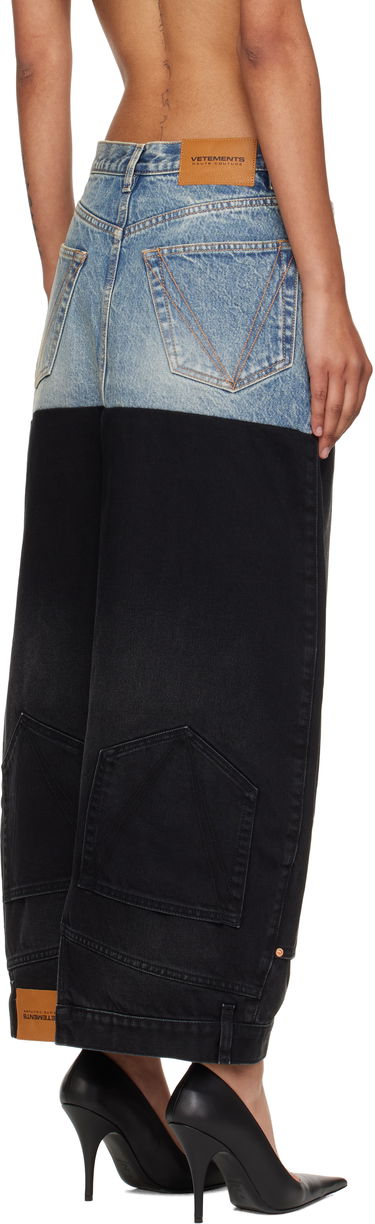Sukňa VETEMENTS Vetements Double Denim Maxi Skirt Modrá | WH76DK880YBB2, 2
