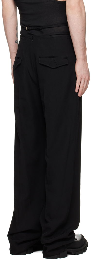 Nohavice Dion Lee V-Wire Detail Tailored Trousers Čierna | C2104R23, 2