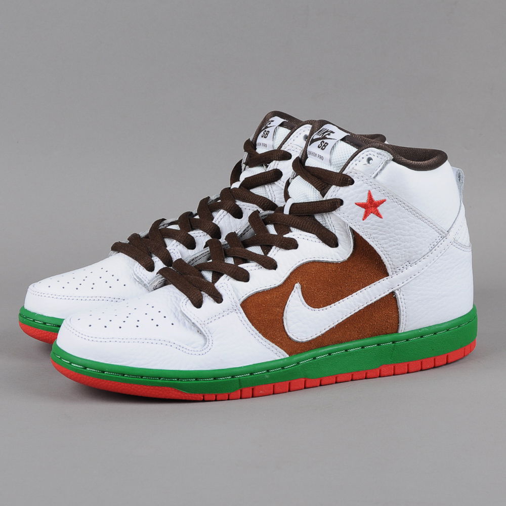 Tenisky a topánky Nike SB Dunk High Premium Biela | 313171-201, 1
