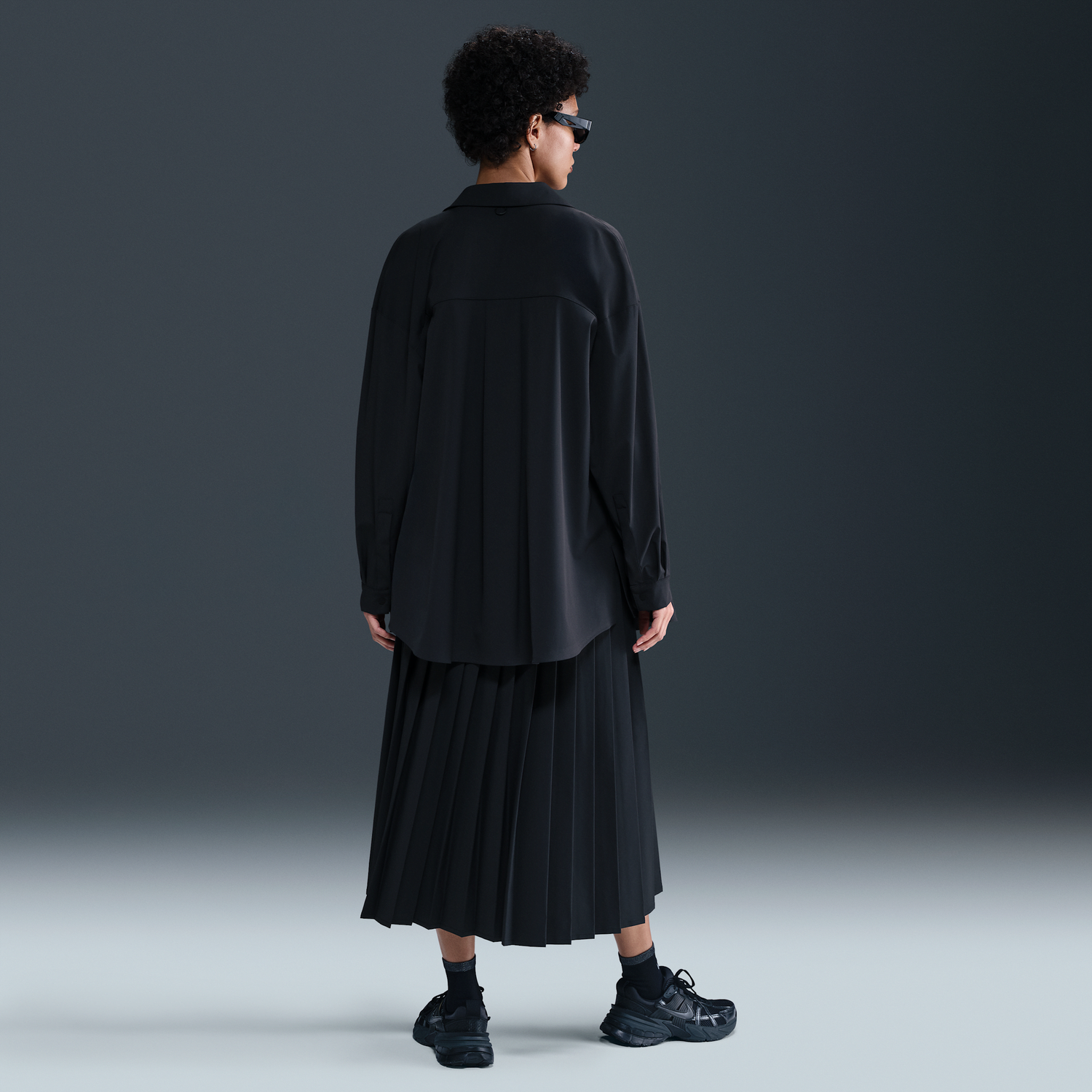 Sukňa Nike 24.7 PerfectStretch Dri-FIT Pleated Skirt Čierna | HQ8153-010, 1
