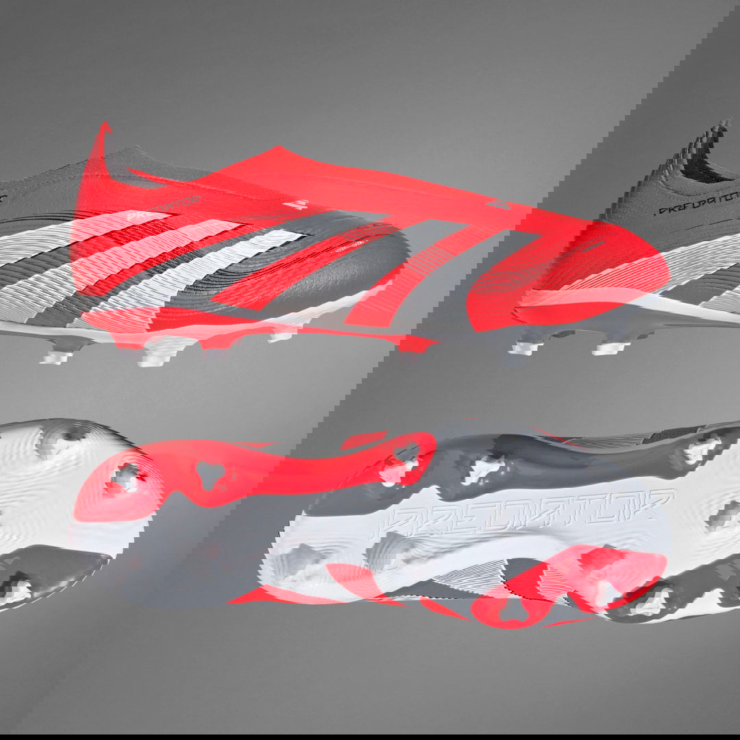 Tenisky a topánky adidas Performance Predator League Laceless Firm/Multi-Ground Červená | ID3859, 0