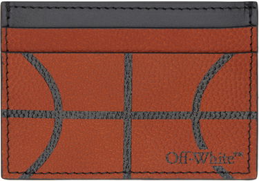 Peňaženka Off-White Card Holder Basket Oranžová | OMND093C99LEA0012010, 0