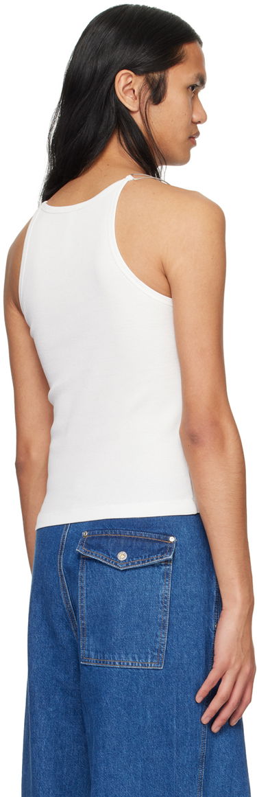 Tielko Dion Lee Wire Strap Tank Top Biela | C3159PS24, 2