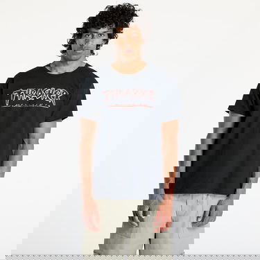 Tričko Thrasher Thrasher Slash T-Shirt Čierna | 145684, 0