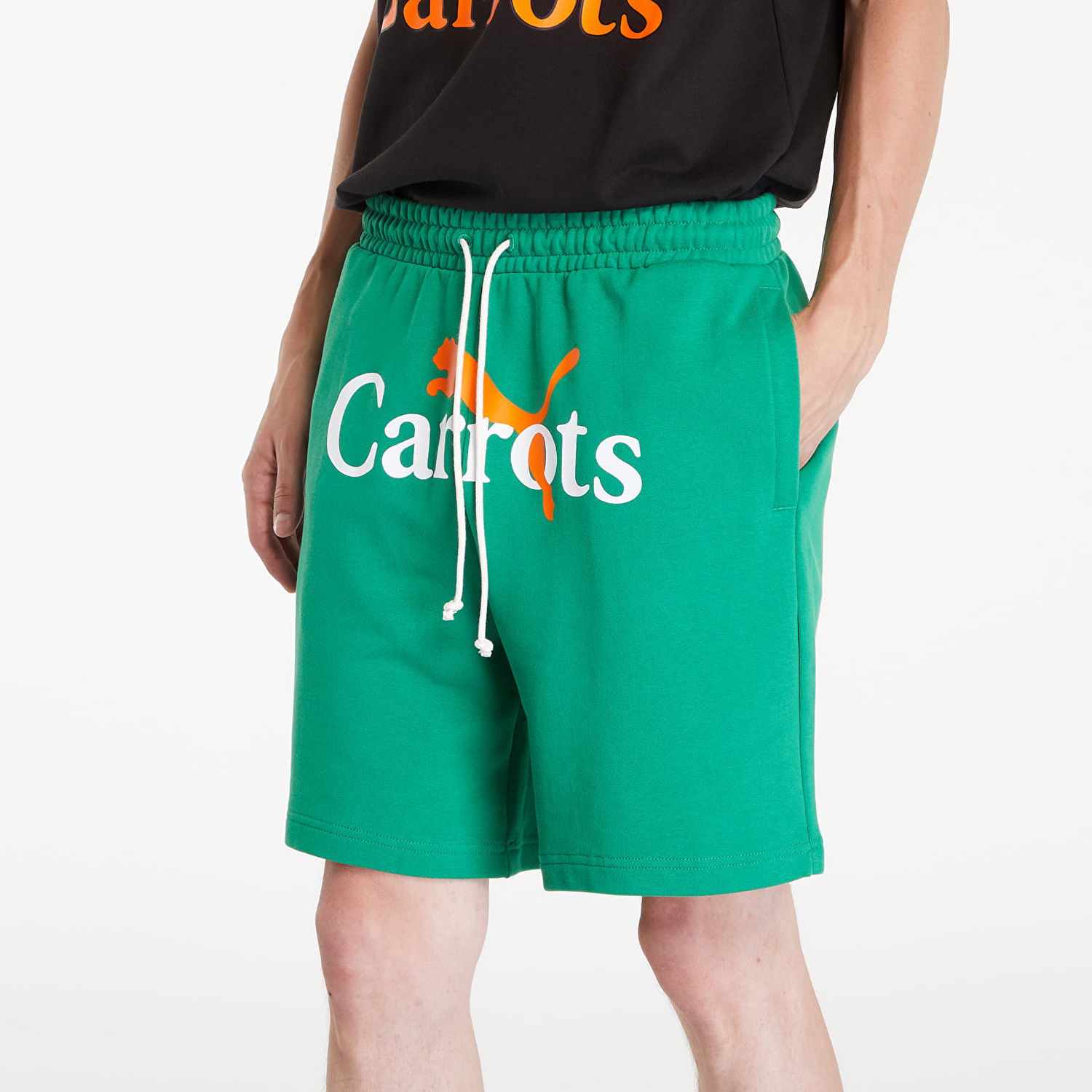 Šortky Puma Carrots x Shorts 7" Green Zelené | 62744786, 1
