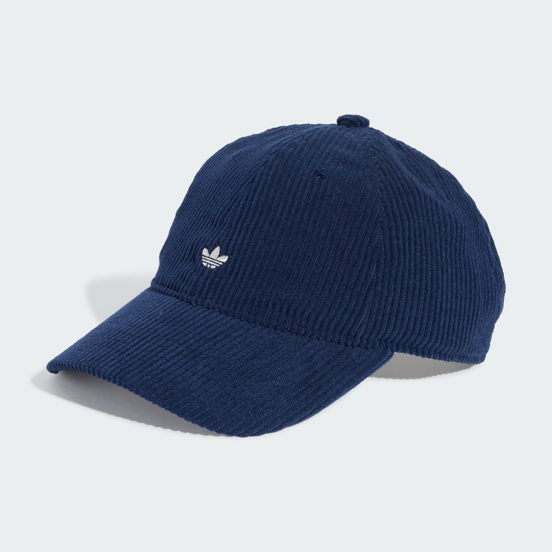 Šiltovka adidas Performance Corduroy Baseball Cap Modrá | JW8018, 0