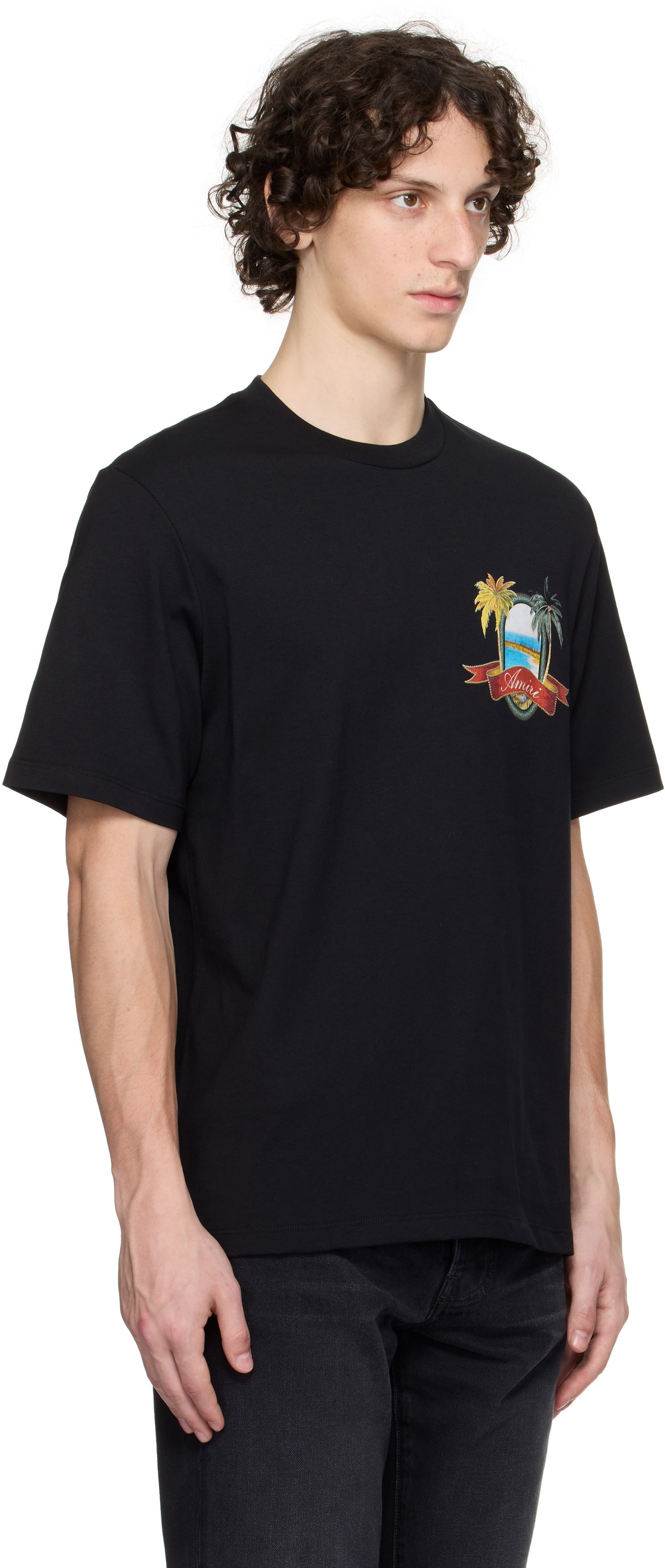 Tričko AMIRI AMIRI MA Paradise T-Shirt Čierna | AMJYTE1217, 1